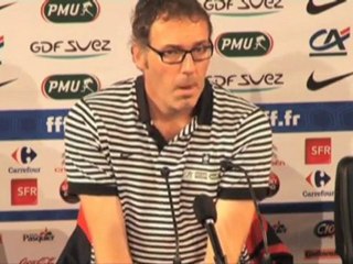 L. Blanc veut la victoire face à la Bosnie