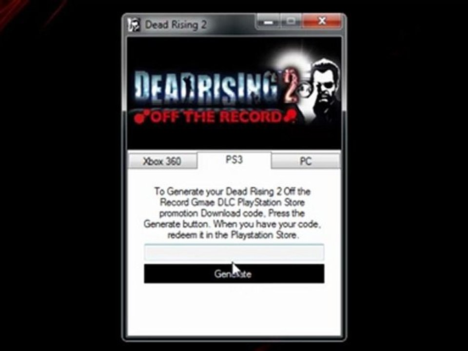 How to Install Dead Rising 2 Off the Record Game Free on Xbox 360 PS3 And PC