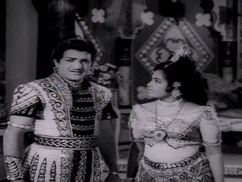 LAKSHMI KATAKSHYAM-Conversation between NTR and KR Vijaya