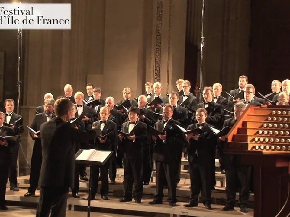 Choeur National d'Hommes d'Estonie // Eglise Saint-Eustache, Paris // 07-10-2011