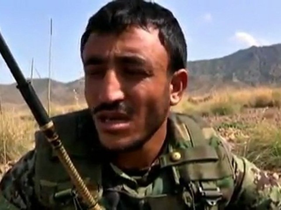 On patrol in Afghanistan