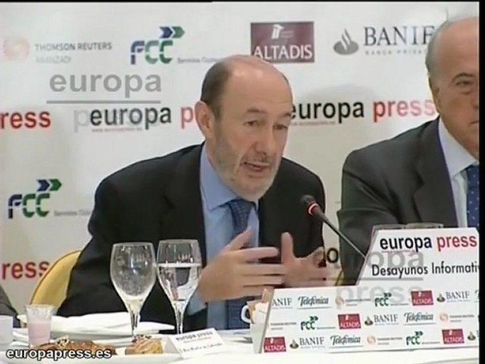 Rubalcaba: "Guillermo ha tenido días más felices"