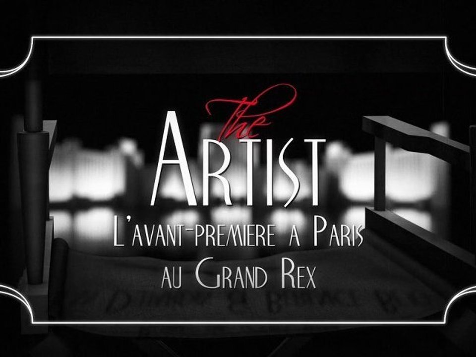 The Artist - Avant première au Grand Rex