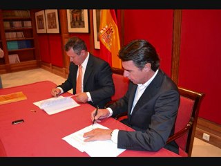 FIRMA ACUERDO PP Y EL CCN CABILDO DE GRAN CANARIA 10octubre2011