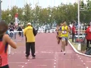 Christophe Lemaitre aux Inter Clubs de la Roche sur Yon