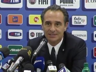 Prandelli: "Spettacolo? Prima il risultato"
