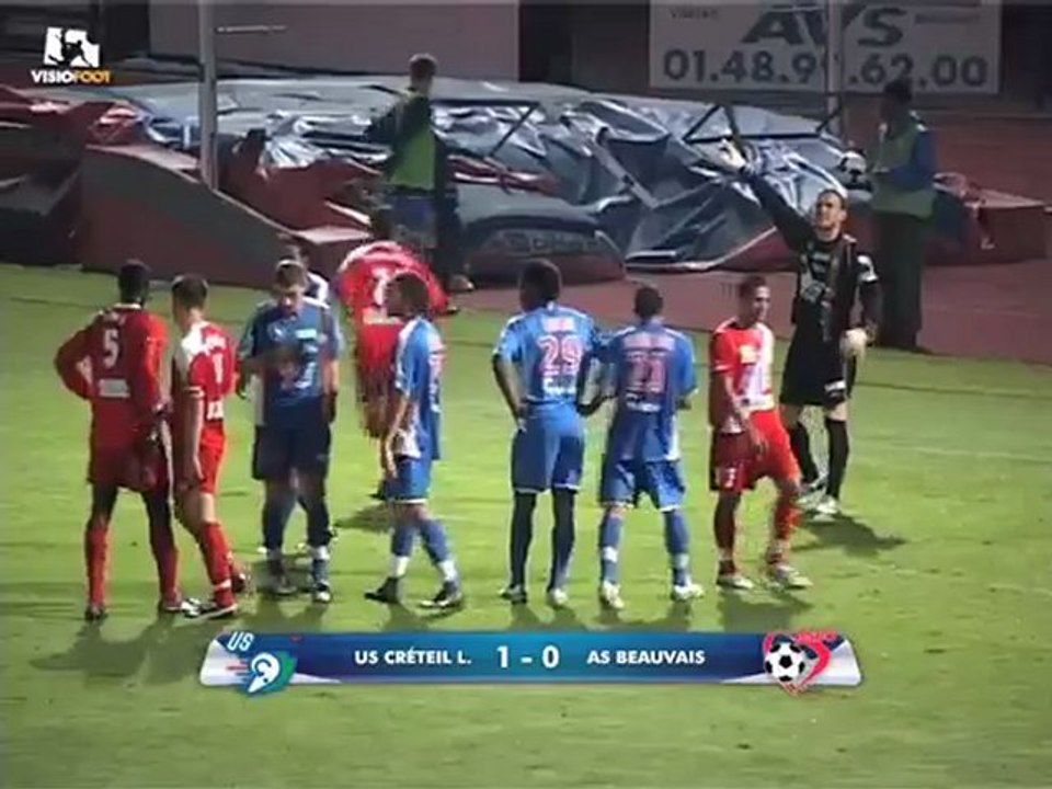 US Créteil Lusitanos 1-1 AS Beauvais Oise (10/10/2008)