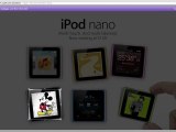 iPod nano Mickey Mouse clock face in OS X Dashboard