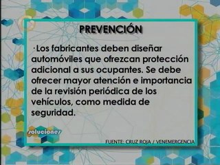 Soluciones: Prevención vial