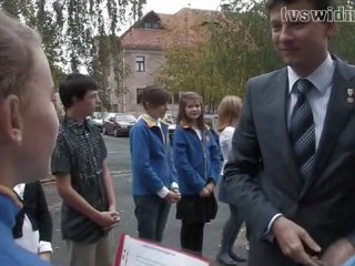 Marek Michalak w SP nr 8 - Świdnica