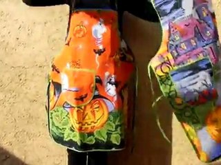 Tablier Dia de muertos ou Halloween