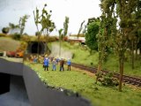 Train miniature : Réseau de Gérard : Le Train Bleu