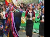 Marcha organizada por pueblo Mapuche (Chile) terminó con cuatro detenidos