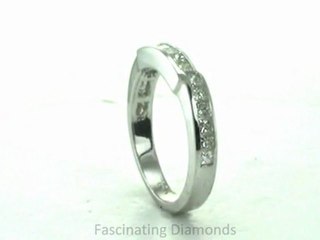 FDENR989B Princess Cut Diamond Anniversary Matching Band