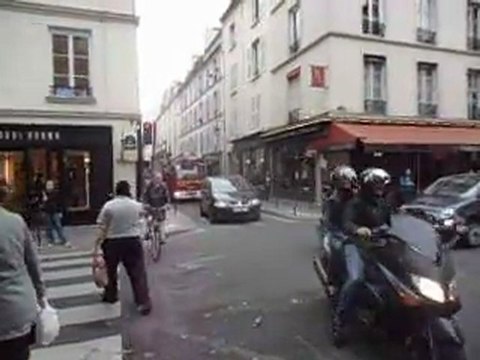 BSPP, ps 3g splv epa fpt ( sévigné ) rue des Francs Bourgeois, rue de Turenne paris 4