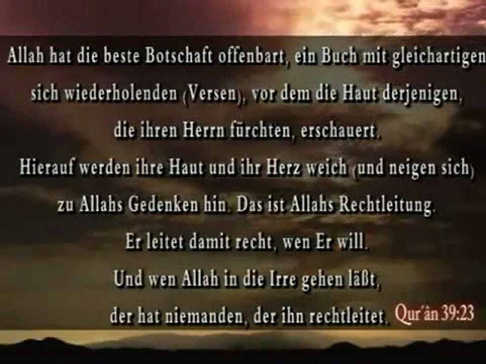 Un Allemand raconte sa Reconversion a l'islam