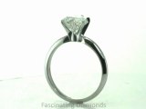 FDENR8027HT Heart Shape 5 Prong Solitaire Diamond Engagement Ring