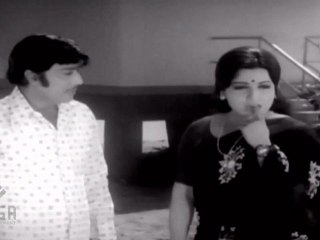 Kanavan Manaivi - Jayalaliyha Fell down for Muthuraman Trick