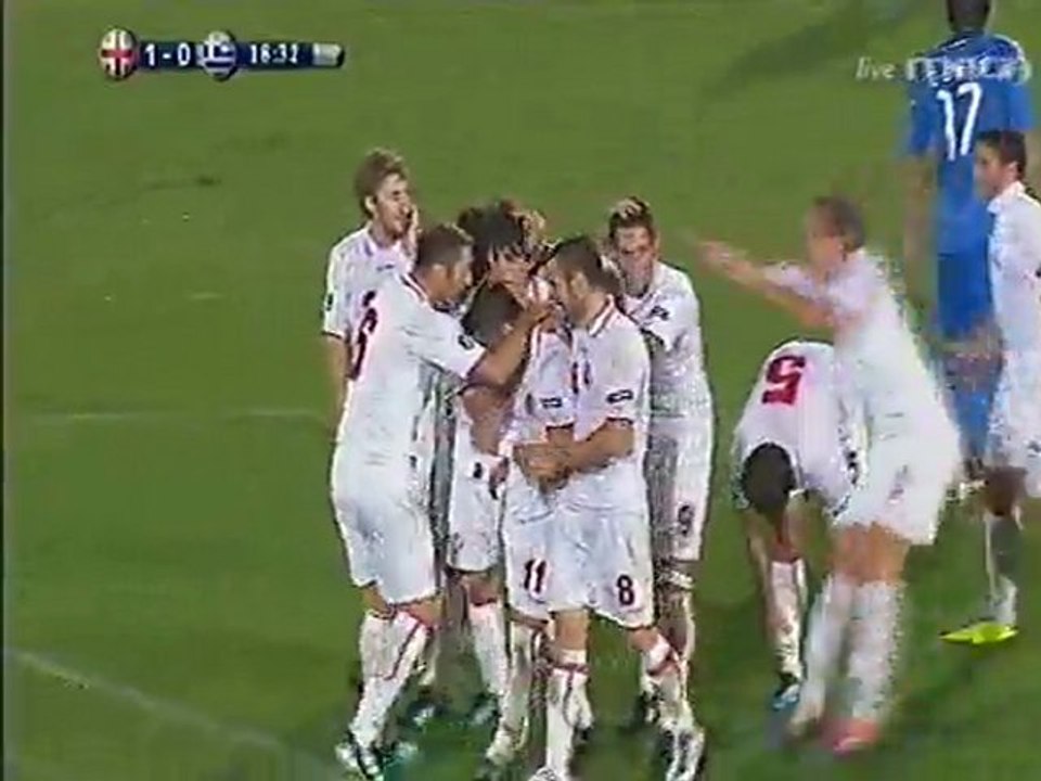 Γεωργία - Ελλάδα / Γκολ για την Γεωργία (1-0)