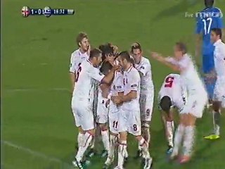Γεωργία - Ελλάδα / Γκολ για την Γεωργία (1-0)