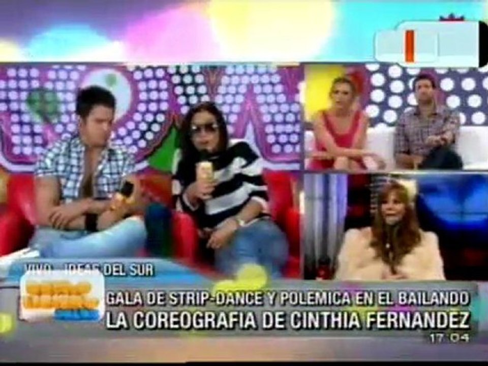 noticiaya.com - demoliendo teles strip Cinthia Fernández