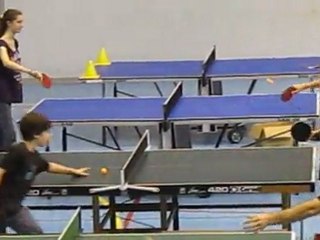 entrainement des jeunes de l'asstt lyon 6 du 10/10/2011