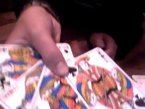 tour de magie : les 4 valets