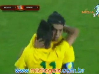 México 1 x 2 Brasil - Amistoso Internacional