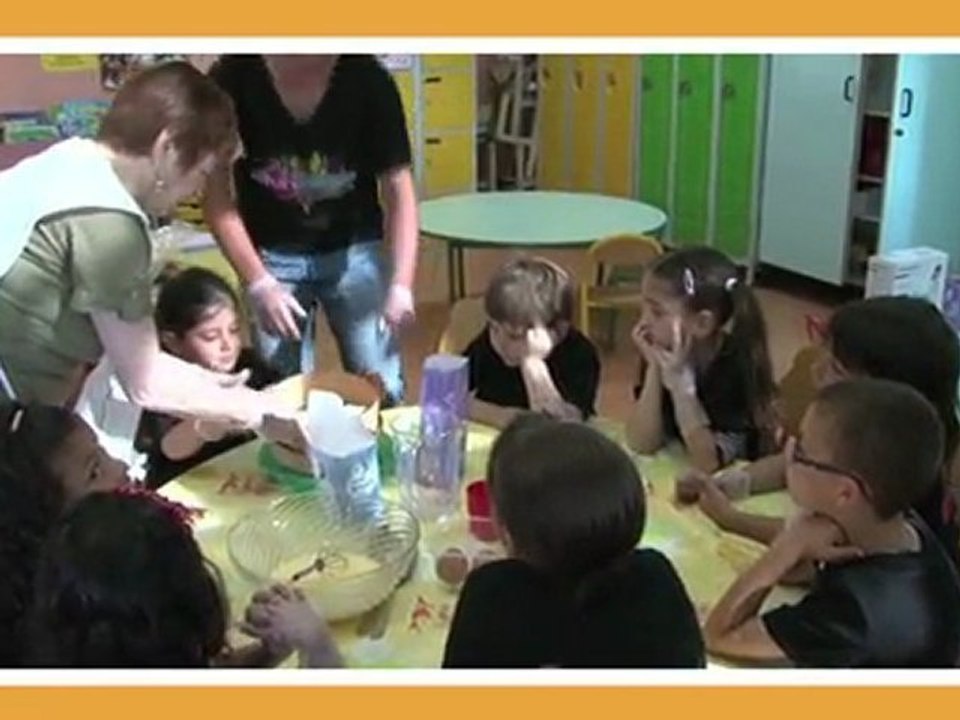 Atelier de cuisine ALSH Saint Jean maternelle