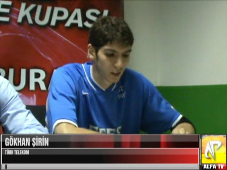 Türkiye Kupası C Grubu Aliağa Petkim Anadolu Efes Basın Toplantısı