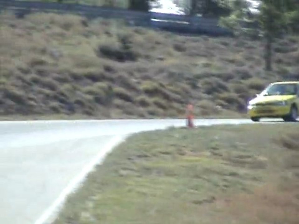 Stage de pilotage Grand sambuc 106 rallye