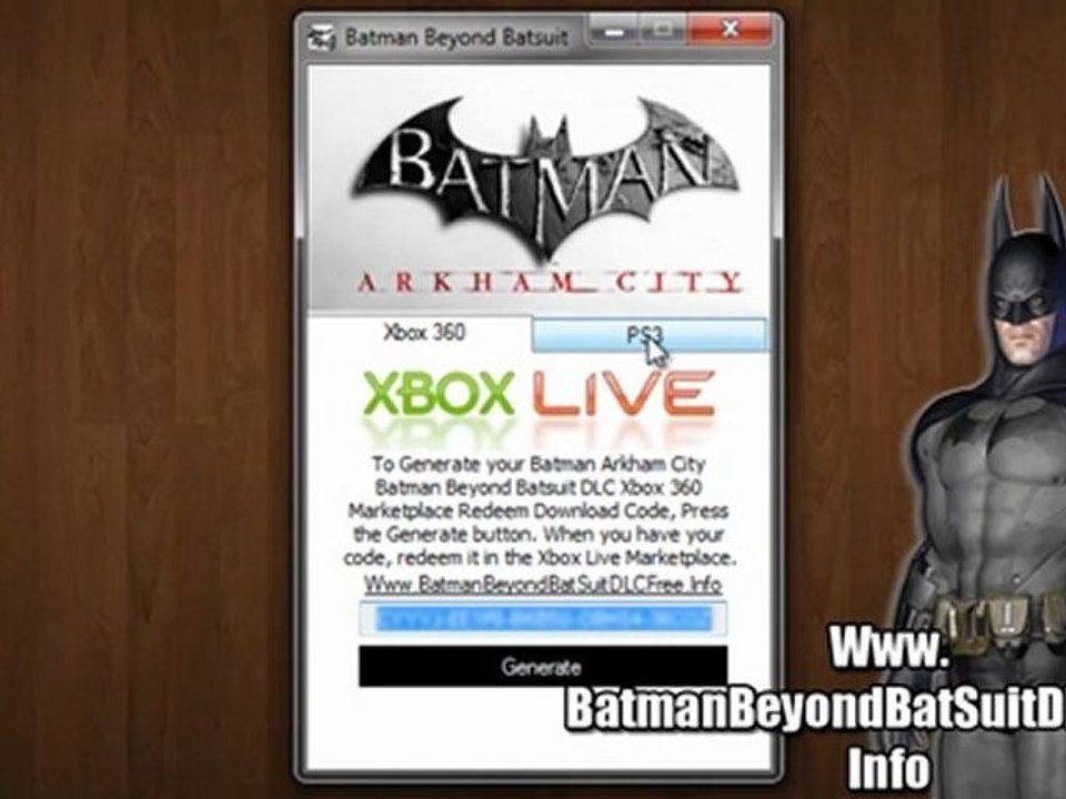 Download Batman Arkham City Batman Beyond Batsuit DLC - Xb0x 360 / PS3 -  video Dailymotion