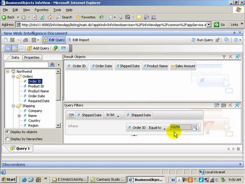 Learn about Advanced Query Filters in WebIntelligence™ ...
