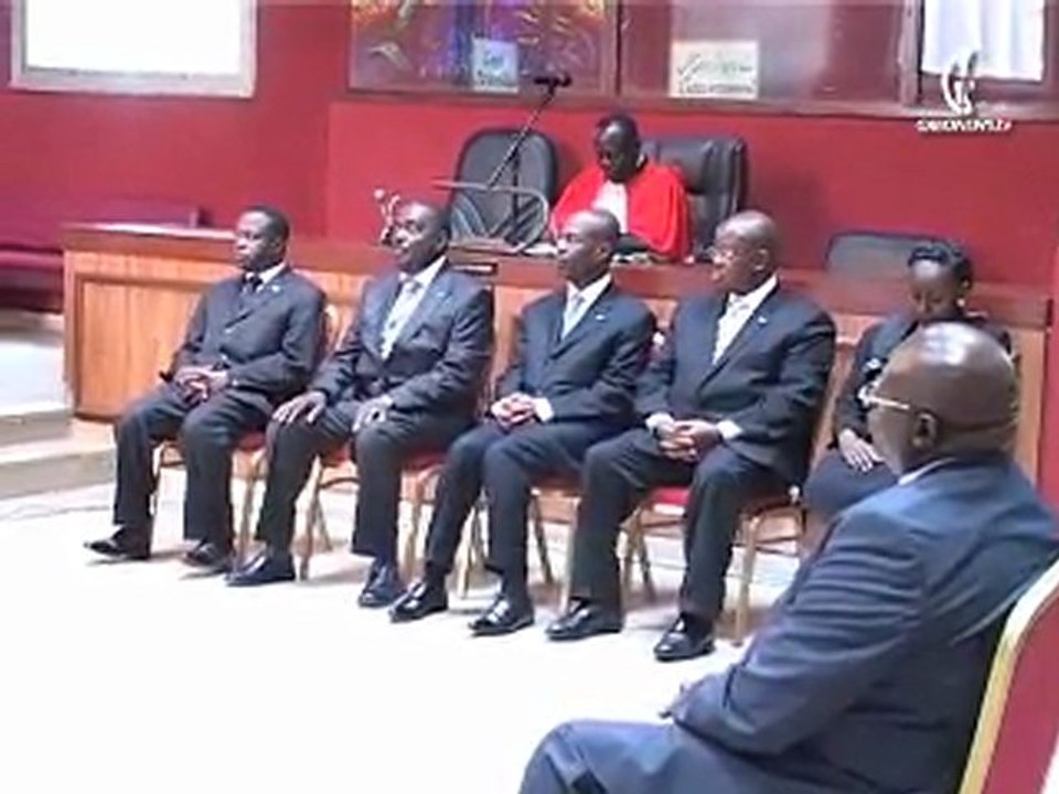 Prestation de serment des nouveaux ambassadeurs
