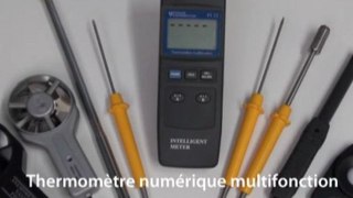 Thermomètre numérique multifonction - FI 22