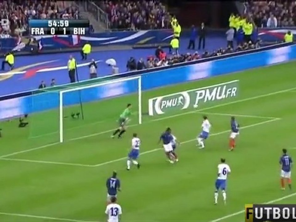 France - Bosnia and Herzegovina 1:1 Highlights