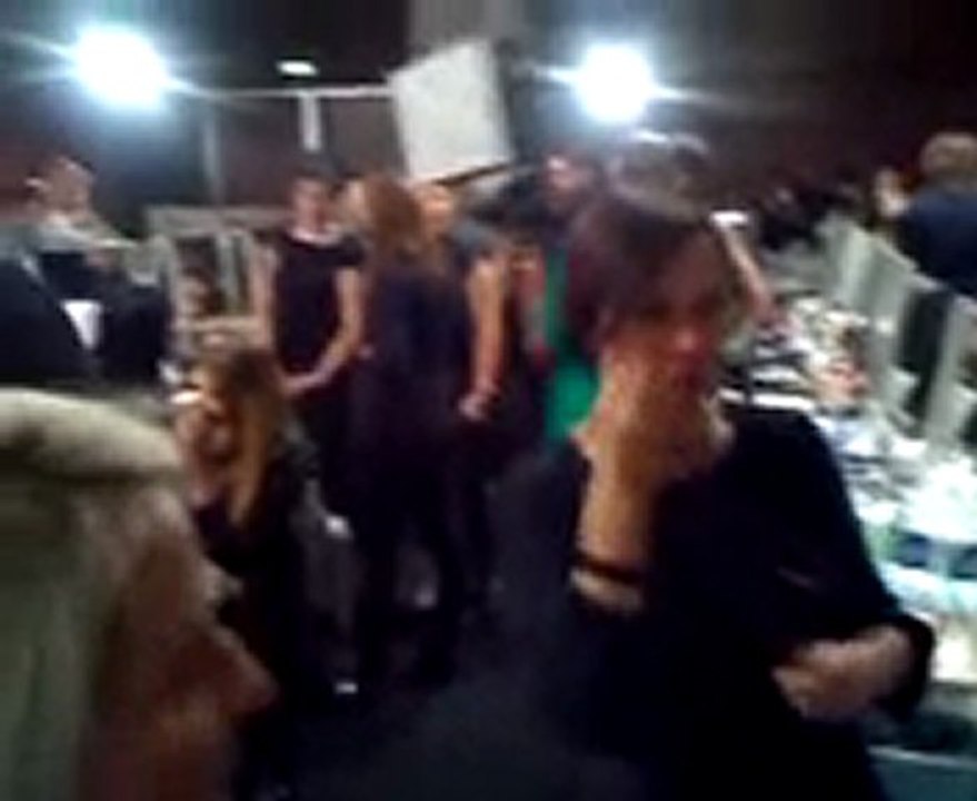 Emanuel Ungaro backstage