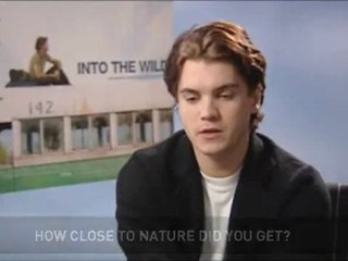 Emile Hirsch talks Into The Wild