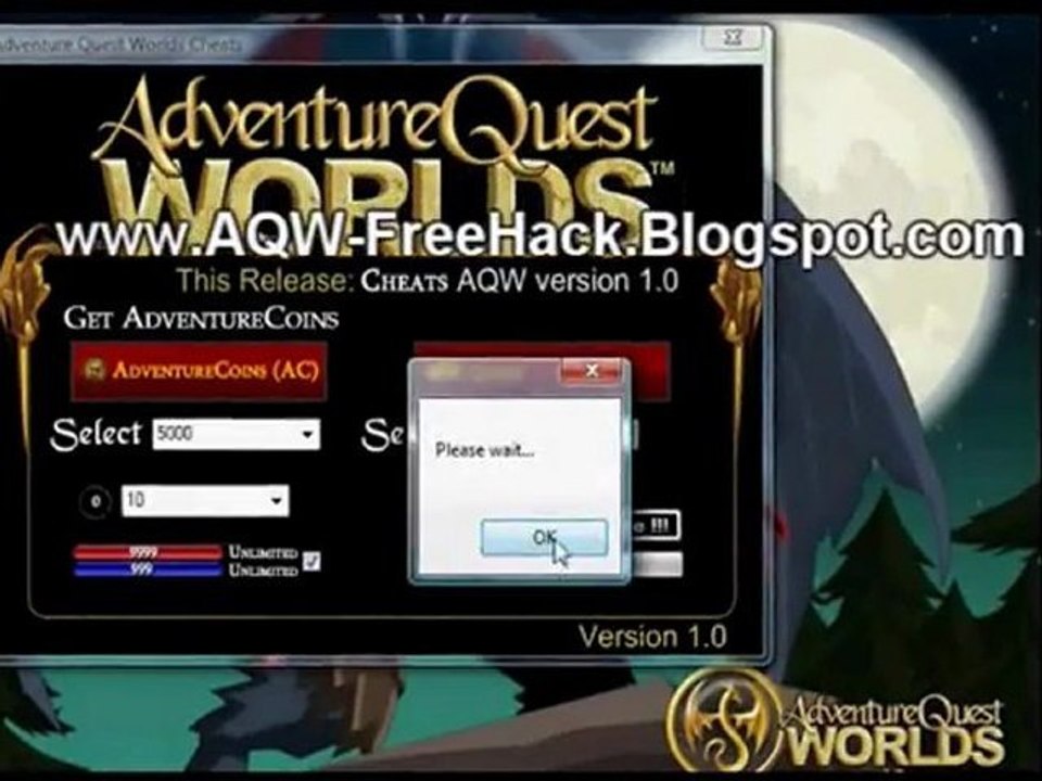 Adventure Quest Worlds How to get free Adventure Coins