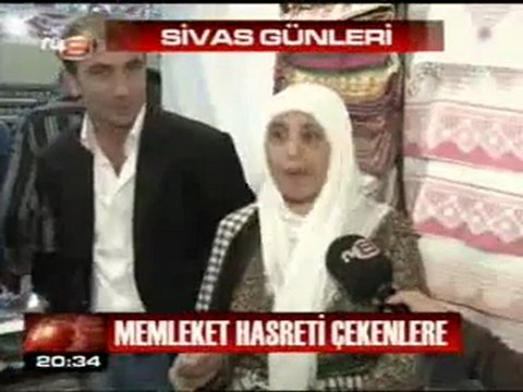 2011 Feshane Sivas Günleri TV8 Ana Haber'de Akıncılar Gatıklı Çorbası ve Gölova haşılı