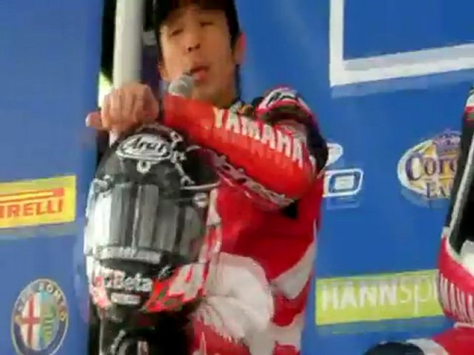 Brands Hatch World Superbikes race two press conference