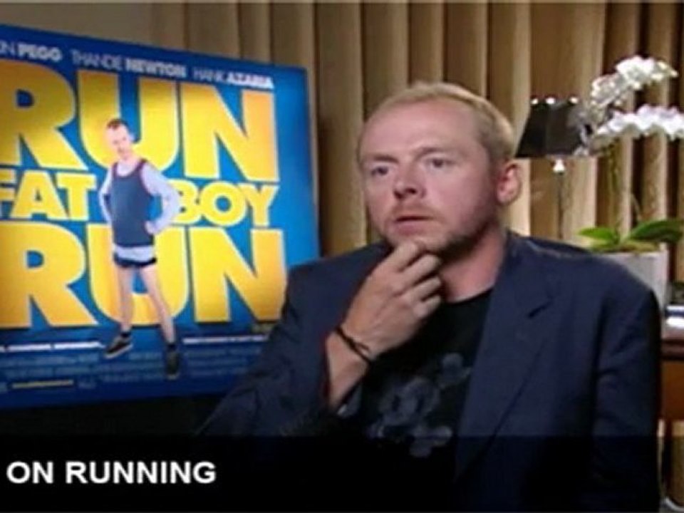 Simon Pegg talks Run, Fatboy, Run