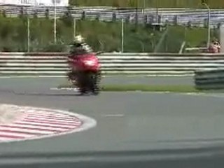 2008 Suzuki Hayabusa first test at the Salzburgring