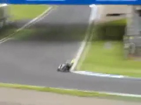 Valentino Rossi tests 2008 Yamaha YZR-M1