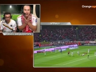 Studio des supporters Lille - Sochaux