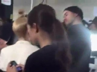 Backstage at Marc Jacobs Spring/Summer 2010