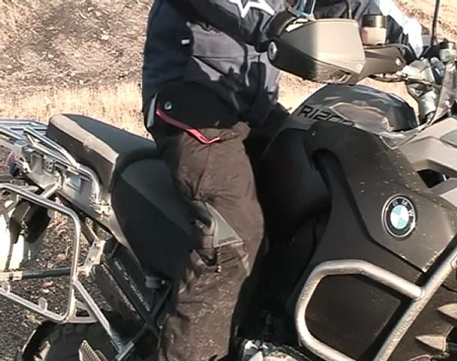 Charley Boorman's off-road tips on the 08 R1200GS