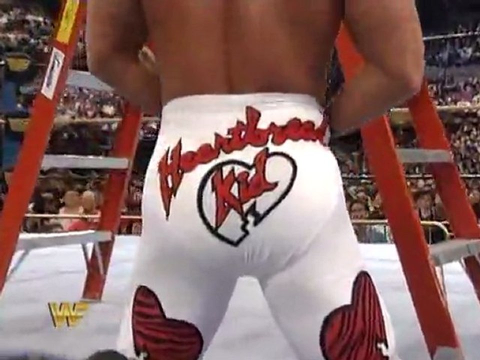 015. Shawn Michaels vs. Razor Ramon (WrestleMania X 1994 Ladder match, WWF Intercontinental Championship)