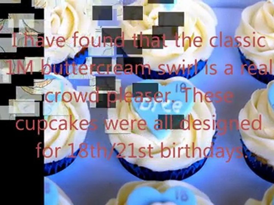 Cupcake Ideas: 18th Birthday Cupcakes