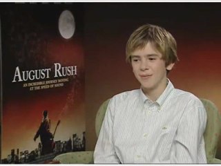 Freddie Highmore talks August Rush